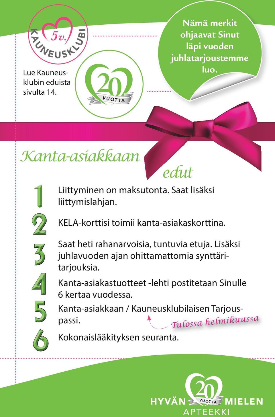 KELA-korttisi toimii kanta-asiakaskorttina. Saat heti rahanarvoisia, tuntuvia etuja.