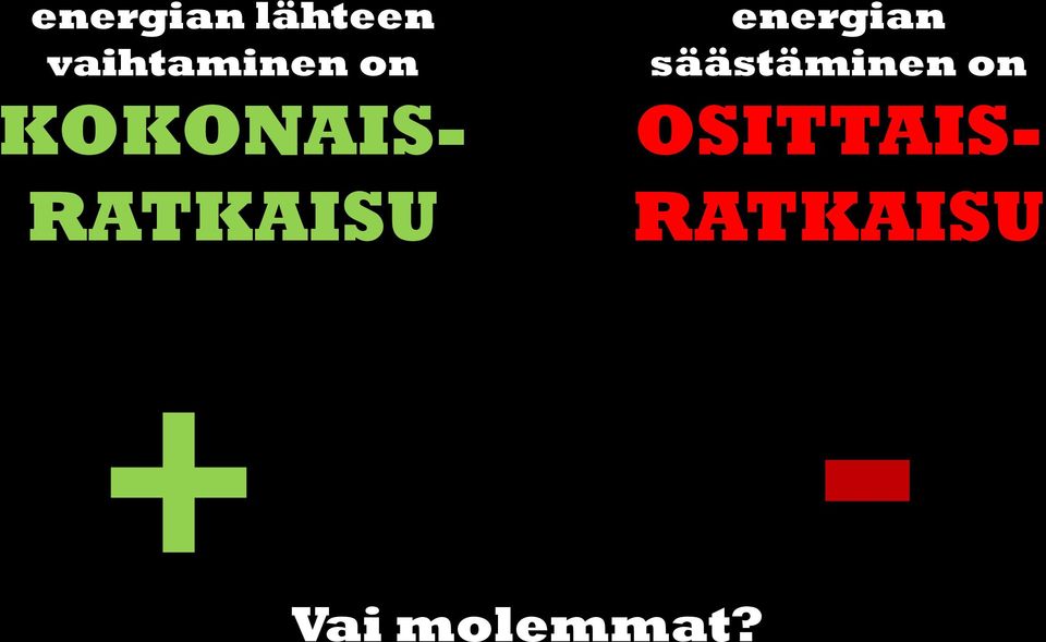 RATKAISU energian