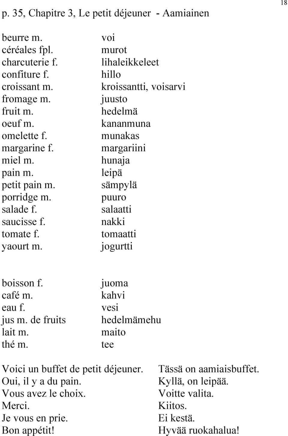 voi murot lihaleikkeleet hillo kroissantti, voisarvi juusto hedelmä kananmuna munakas margariini hunaja leipä sämpylä puuro salaatti nakki tomaatti jogurtti boisson f. café m.