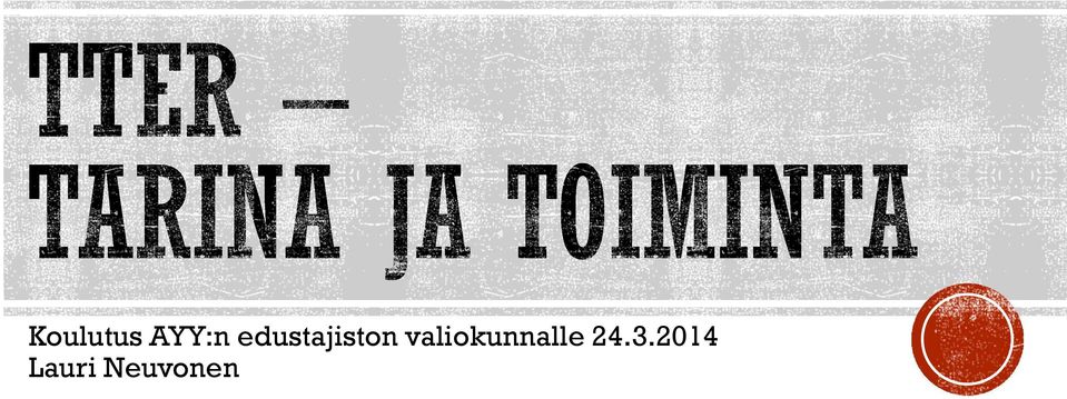 valiokunnalle 24.