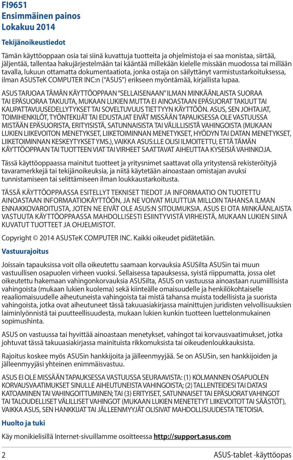 myöntämää, kirjallista lupaa.