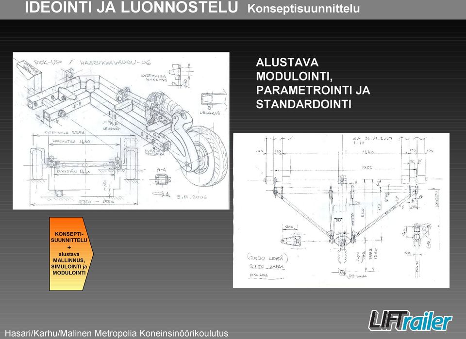 PARAMETROINTI JA STANDARDOINTI