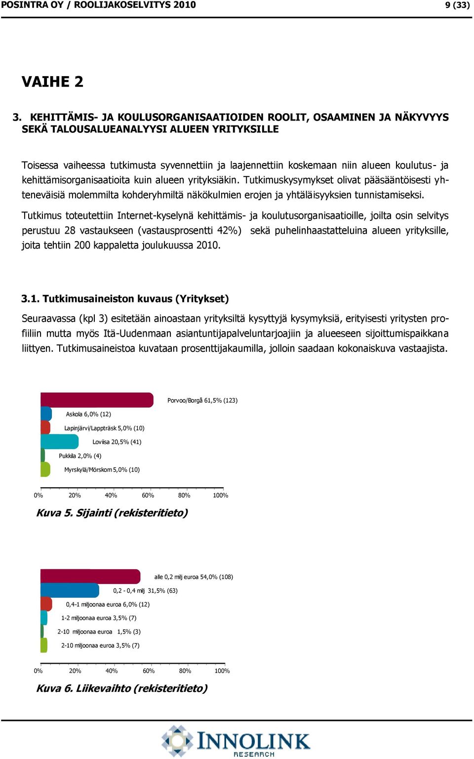 koulutus- ja kehittämisorganisaatioita kuin alueen yrityksiäkin. Tutkimuskysymykset olivat pääsääntöisesti yhteneväisiä molemmilta kohderyhmiltä näkökulmien erojen ja yhtäläisyyksien tunnistamiseksi.