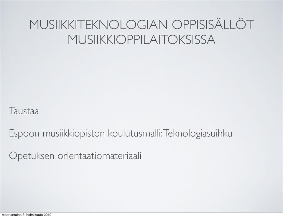 musiikkiopiston