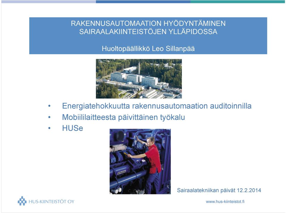 Energiatehokkuutta rakennusautomaation auditoinnilla