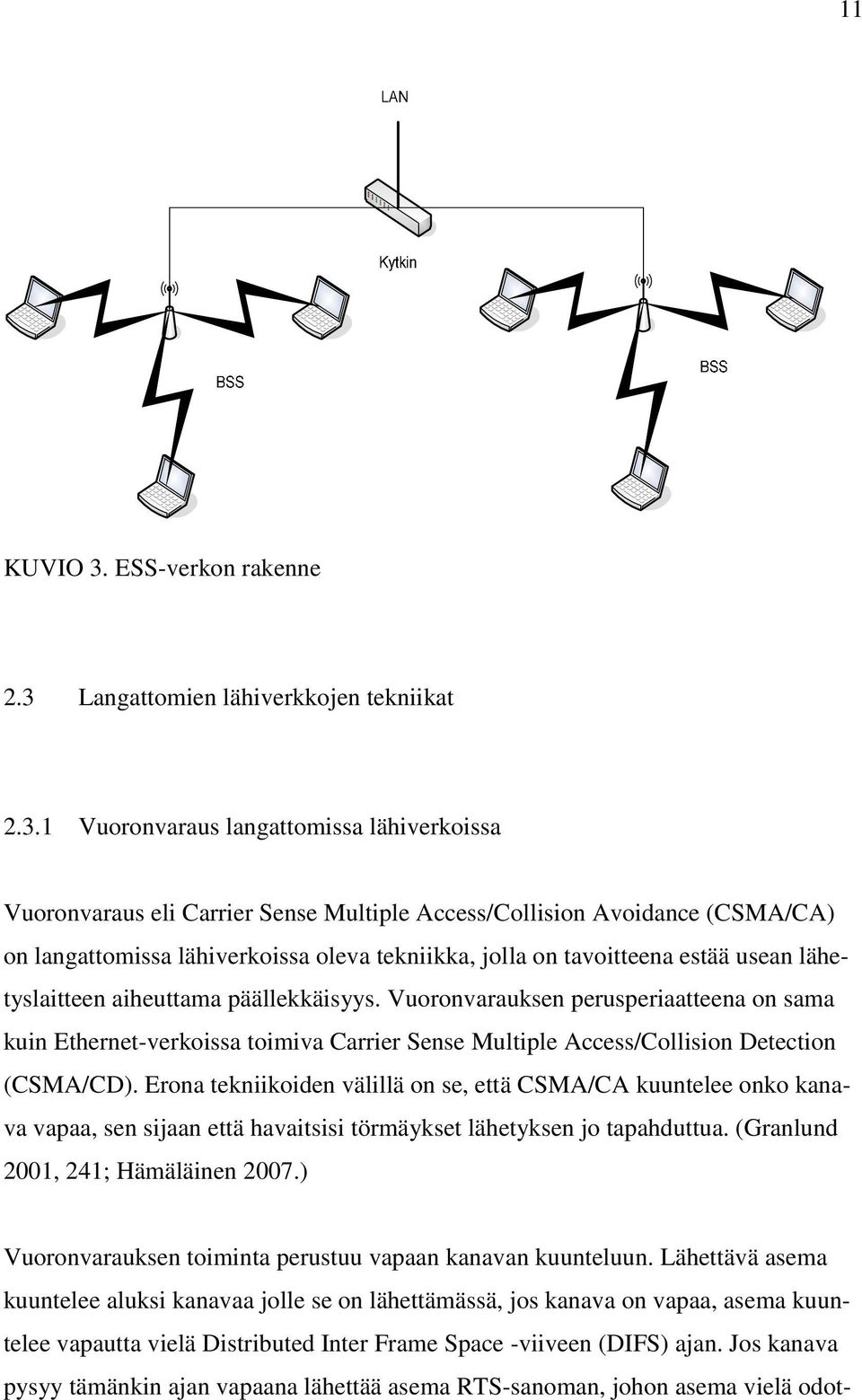 Langattomien lähiverkkojen tekniikat 2.3.