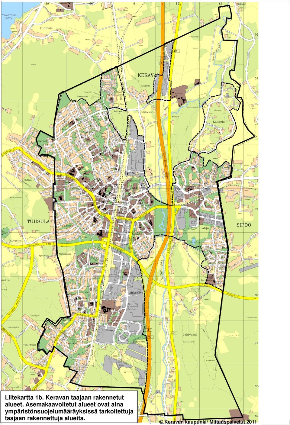 ympäristönsuojelumääräyksissä tarkoitettuja