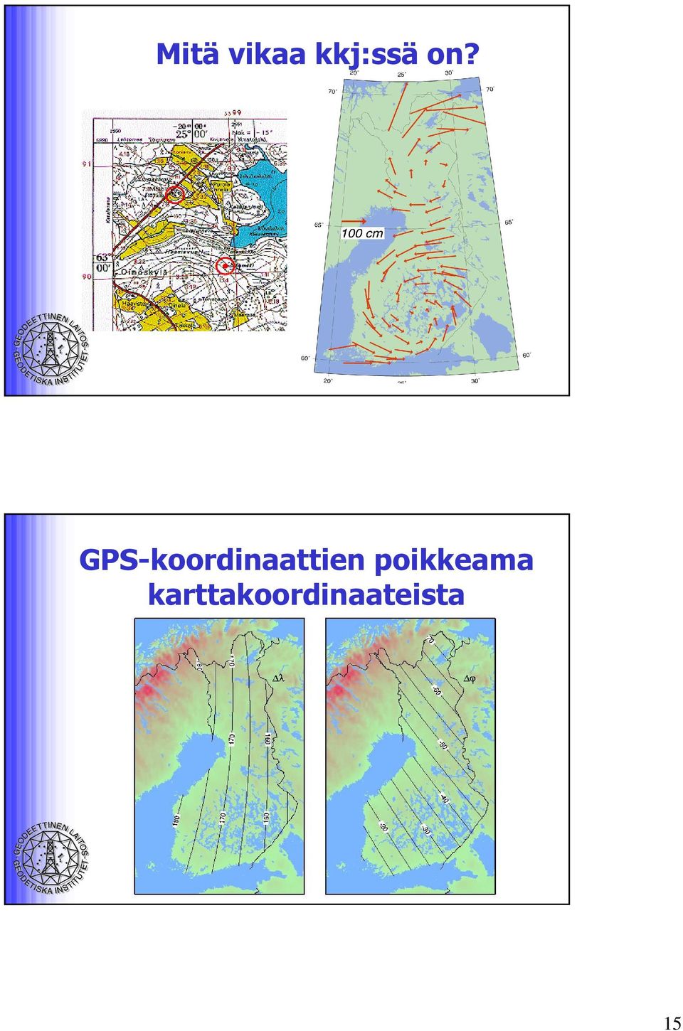 GPS-koordinaattien