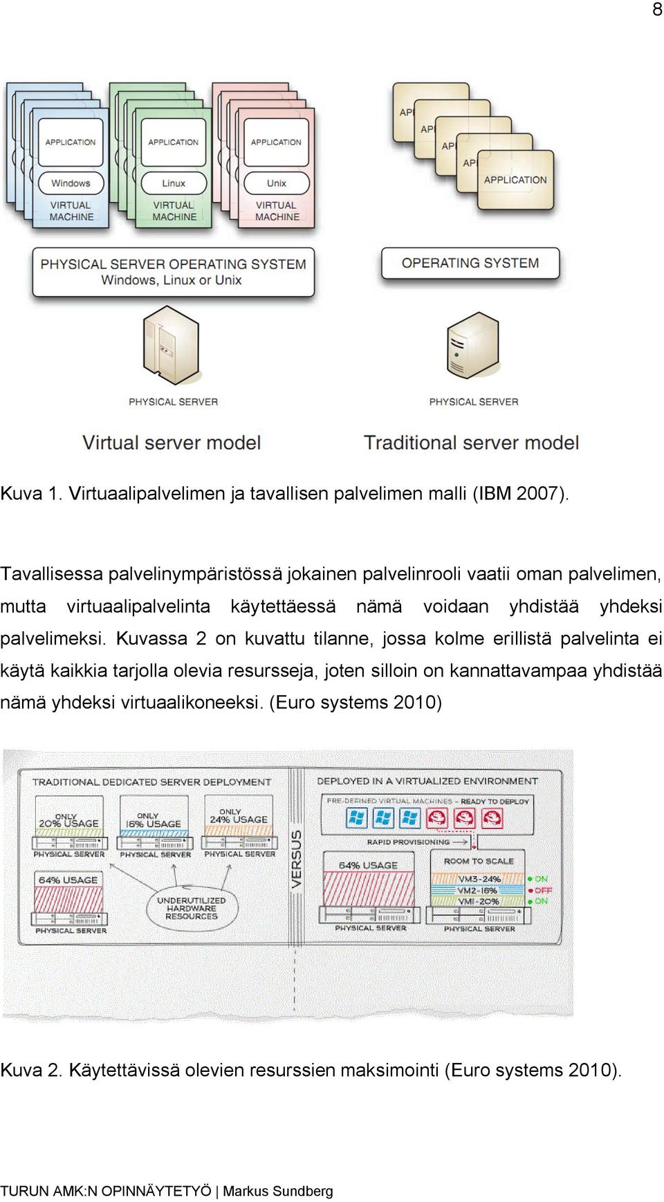 voidaan yhdistää yhdeksi palvelimeksi.