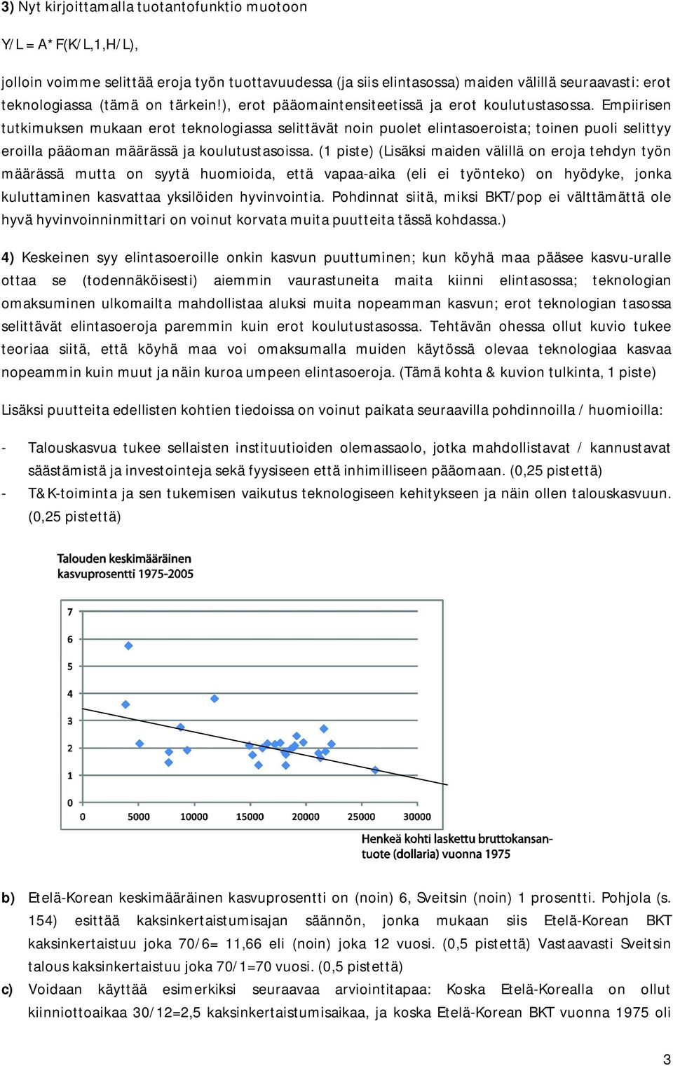 ( piste) (Lisäksi miden välillä on eroj tehdyn työn määrässä mutt on syytä huomioid, että vp-ik (eli ei työnteko) on hyödyke, jonk kuluttminen ksvtt yksilöiden hyvinvointi.