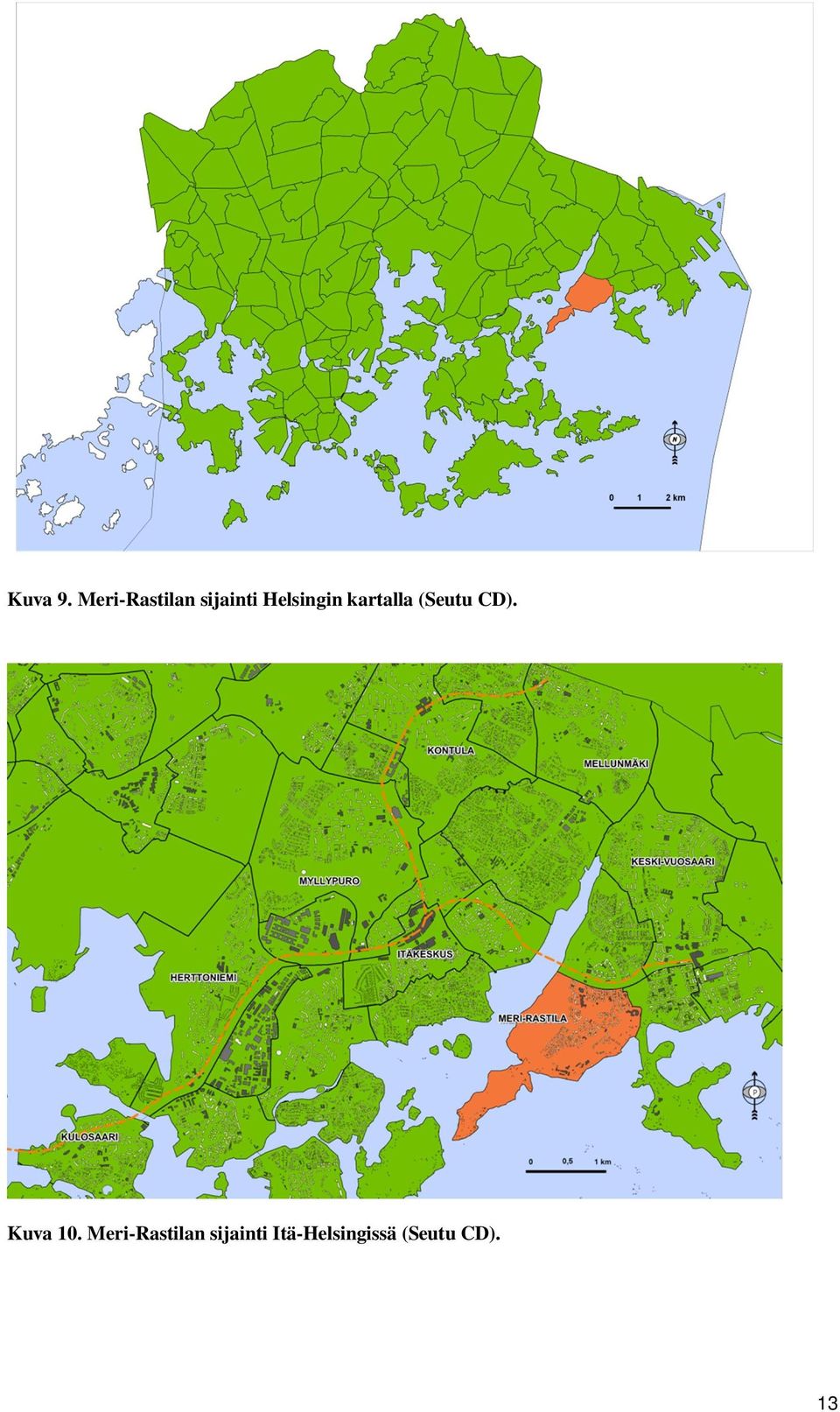 Helsingin kartalla (Seutu CD).