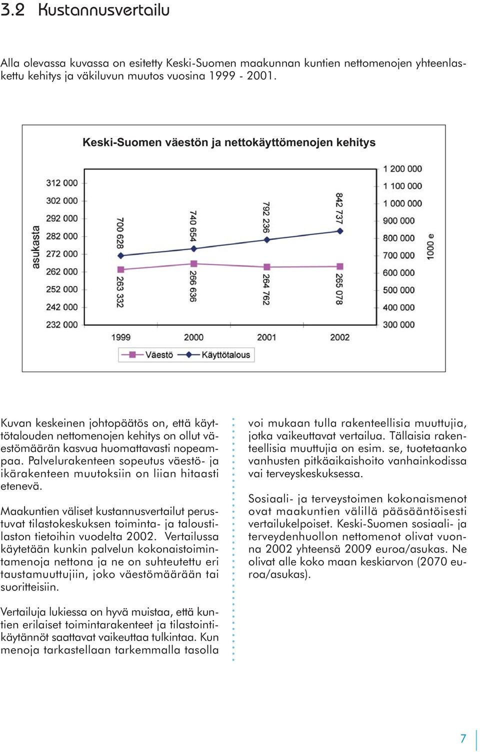 Palvelurakenteen sopeutus väestö- ja ikärakenteen muutoksiin on liian hitaasti etenevä.