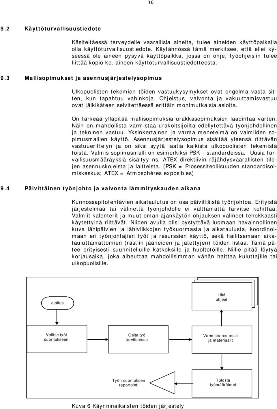 3 Mallisopimukset ja asennusjärjestelysopimus Ulkopuolisten tekemien töiden vastuukysymykset ovat ongelma vasta sitten, kun tapahtuu vahinkoja.