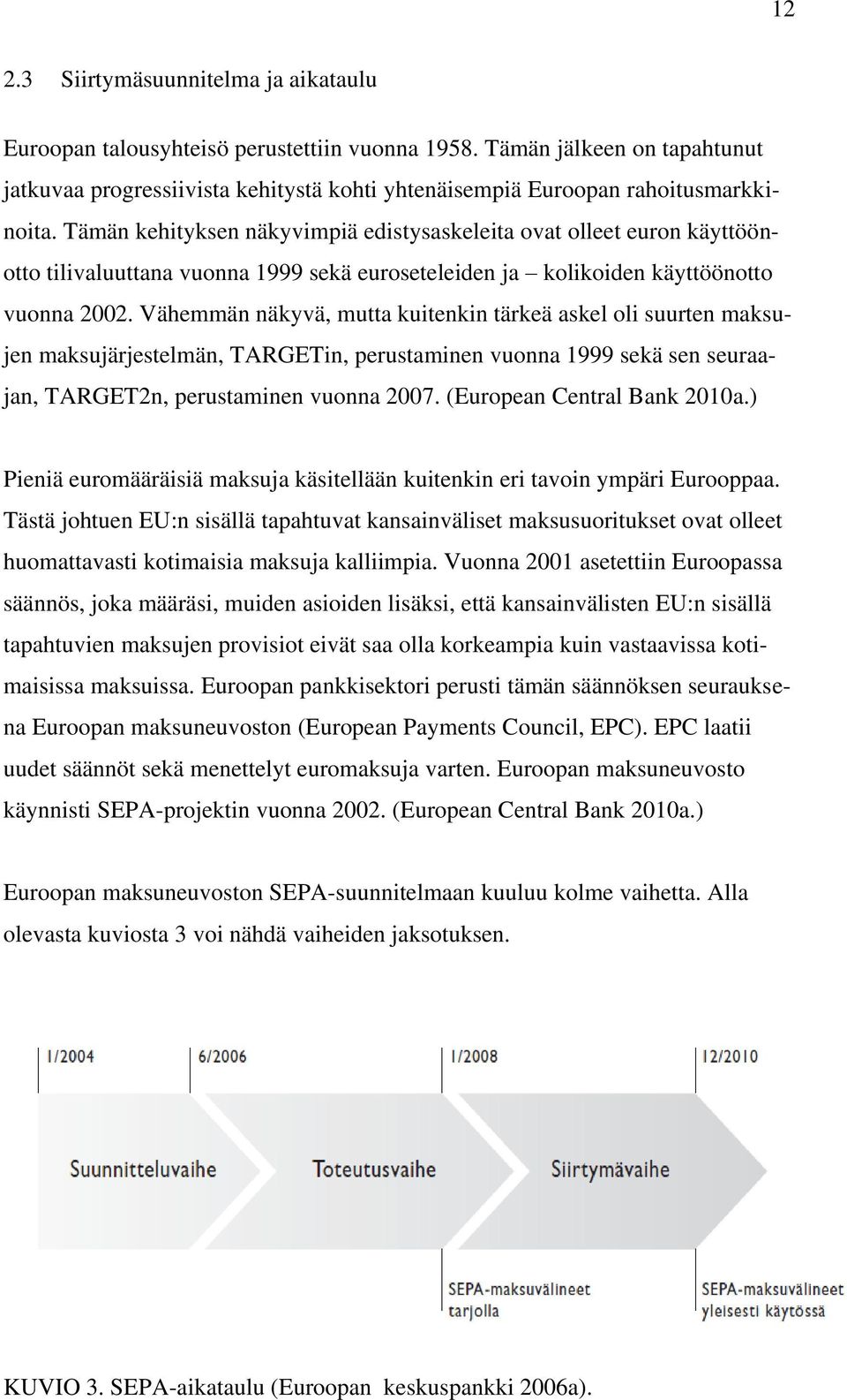 Tämän kehityksen näkyvimpiä edistysaskeleita ovat olleet euron käyttöönotto tilivaluuttana vuonna 1999 sekä euroseteleiden ja kolikoiden käyttöönotto vuonna 2002.