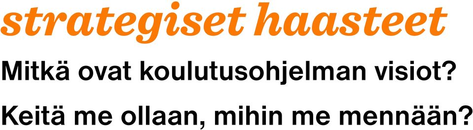 koulutusohjelman
