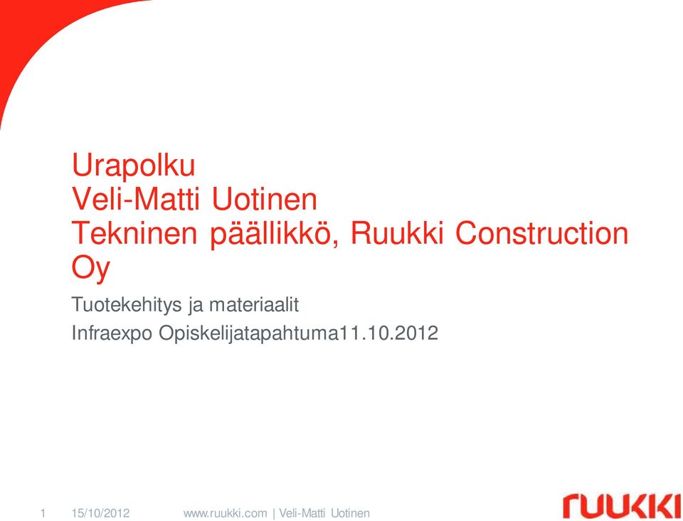 Construction Oy Tuotekehitys ja