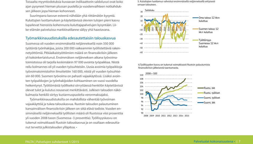 Liike-elämän palveluissa markkinatilanne säilyy yhä haastavana.