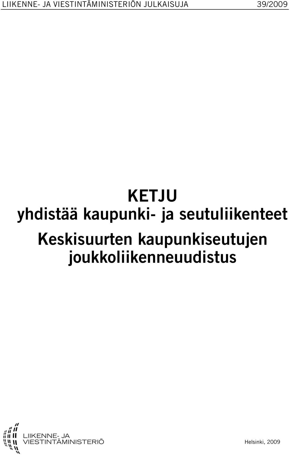 kaupunki- ja seutuliikenteet