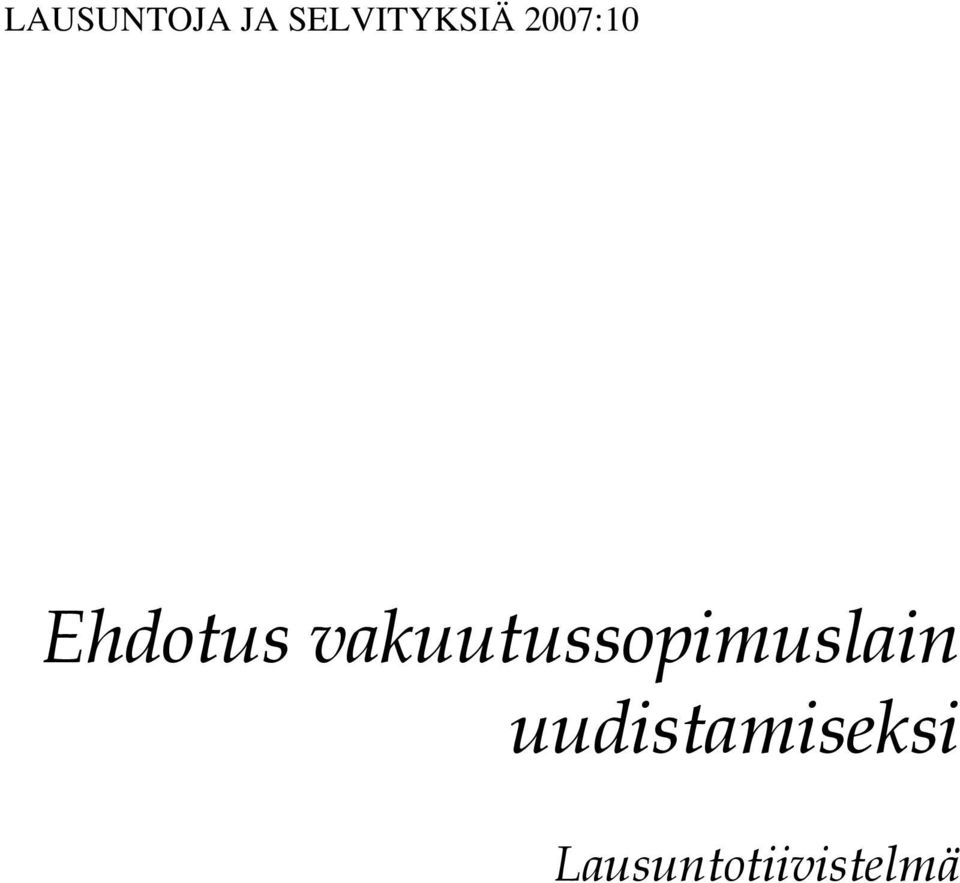 Ehdotus