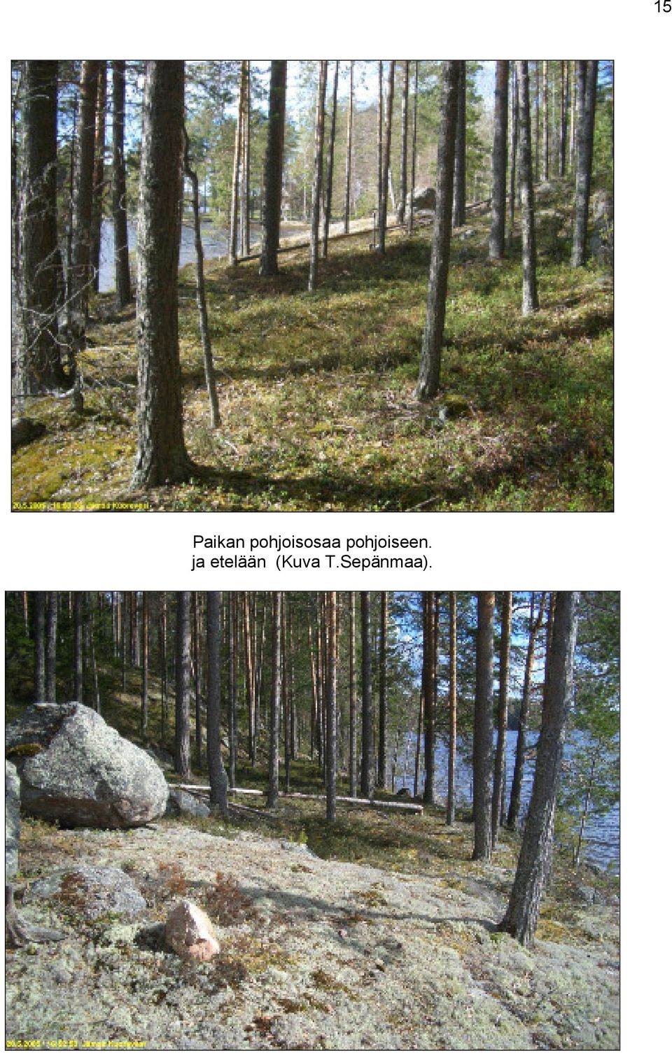 pohjoiseen.