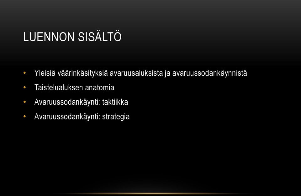 Taistelualuksen anatomia