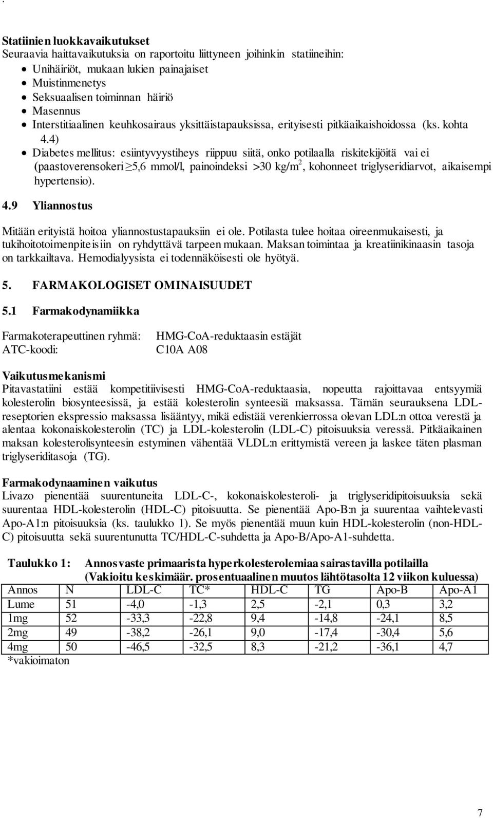 4) Diabetes mellitus: esiintyvyystiheys riippuu siitä, onko potilaalla riskitekijöitä vai ei (paastoverensokeri 5,6 mmol/l, painoindeksi >30 kg/m 2, kohonneet triglyseridiarvot, aikaisempi