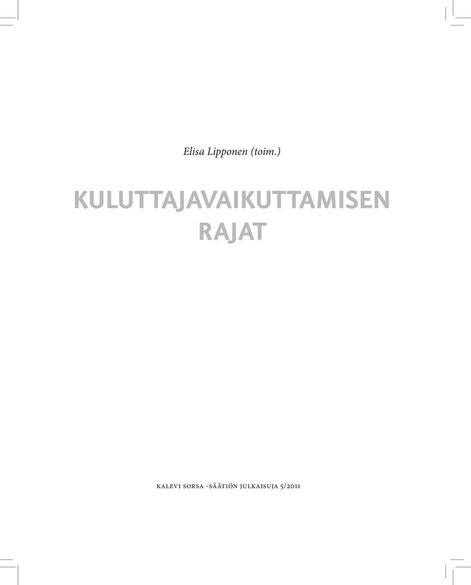 Kuluttajavaikuttamisen