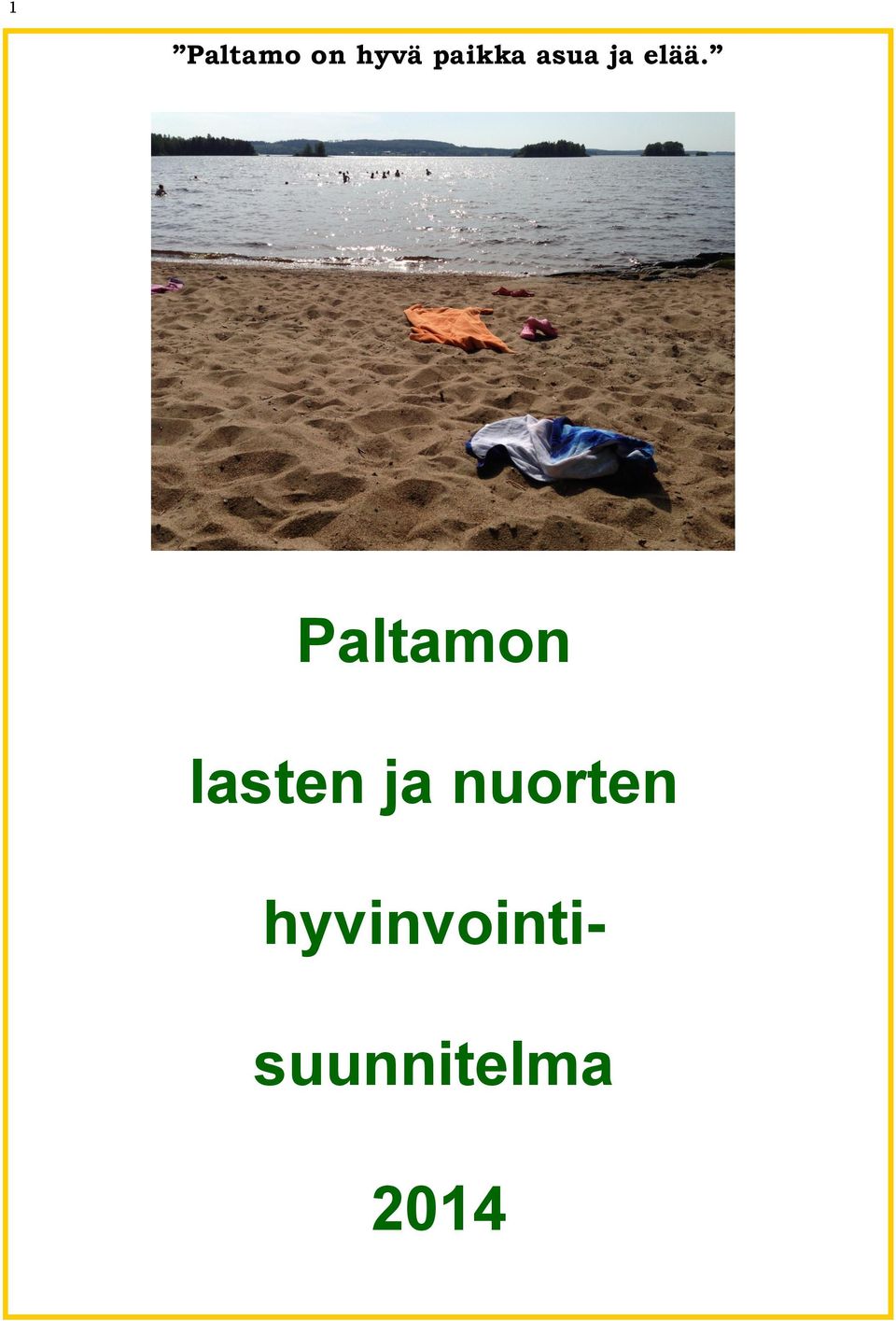 Paltamon lasten ja