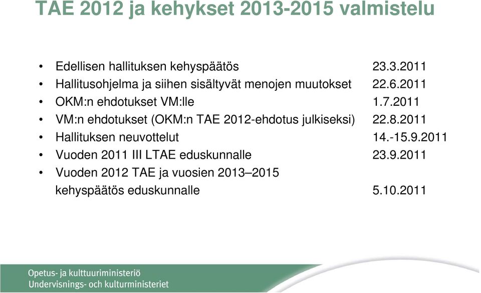 2011 Hallituksen neuvottelut 14.-15.9.