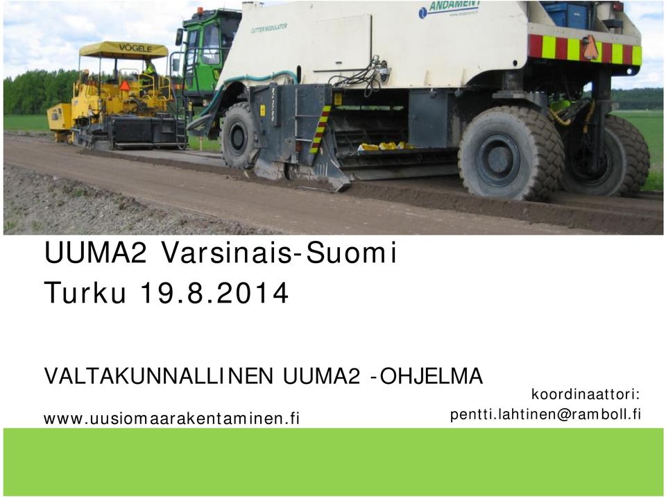 2014 VALTAKUNNALLINEN -OHJELMA www.