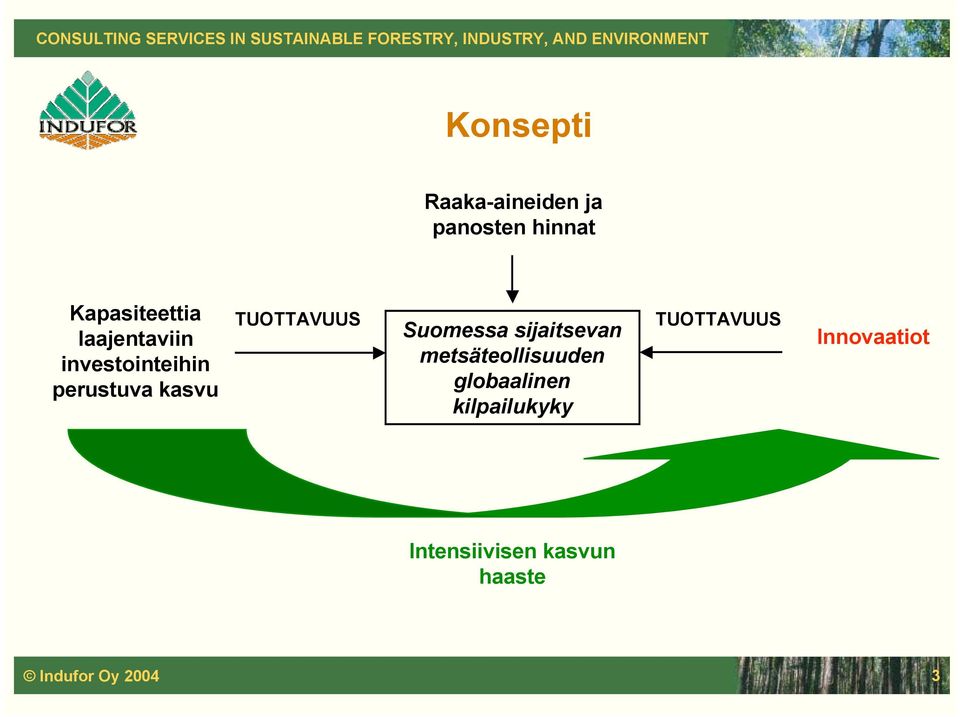 Suomessa sijaitsevan metsäteollisuuden globaalinen
