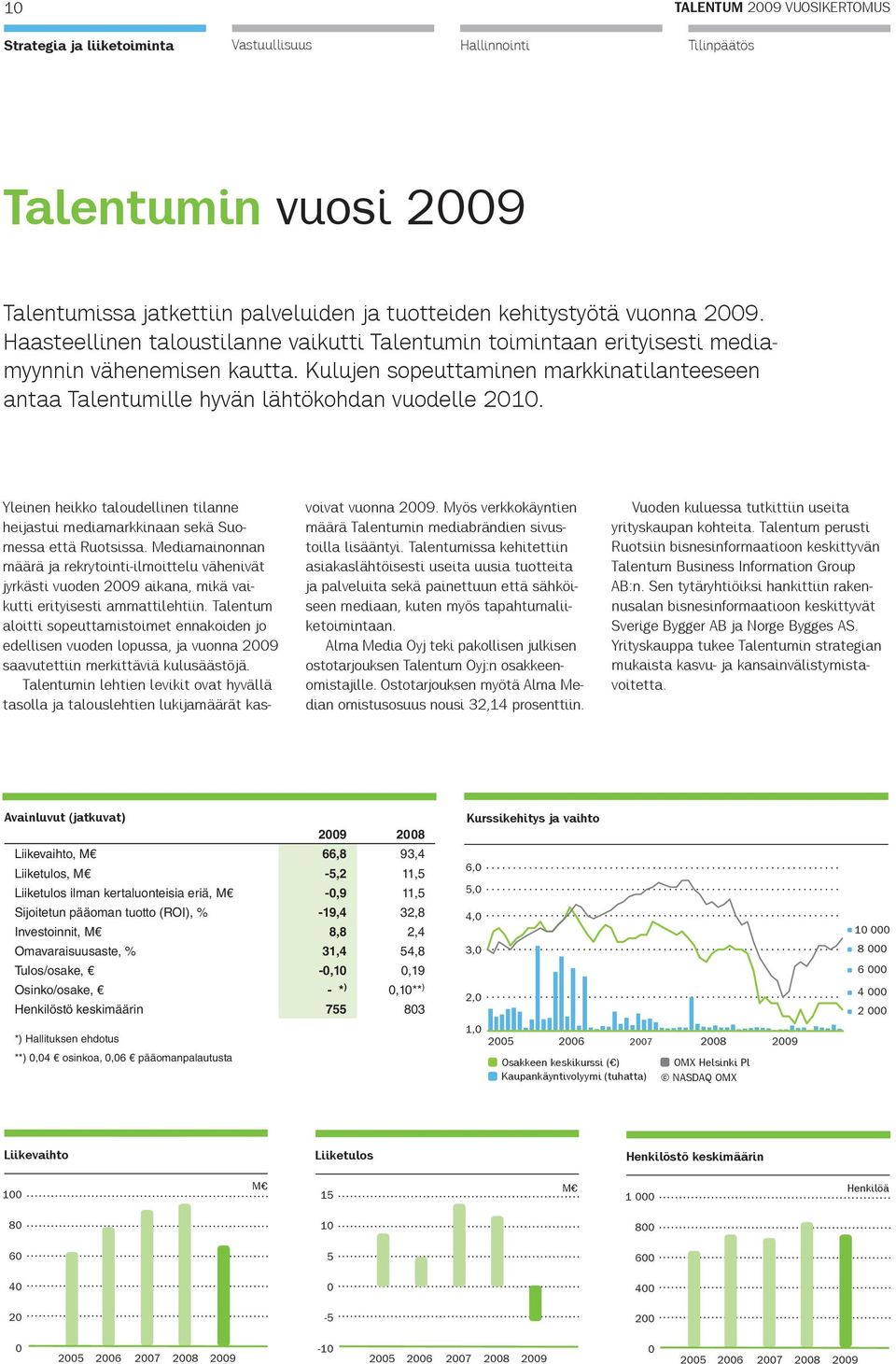 Yleinen heikko taloudellinen tilanne heijastui mediamarkkinaan sekä Suomessa että Ruotsissa.