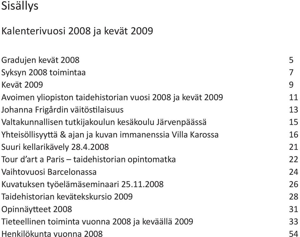 Villa Karossa 16 Suuri kellarikävely 28.4.