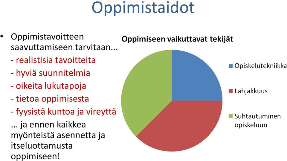 lukutapoja - tietoa oppimisesta - fyysistä kuntoa ja vireyttä.