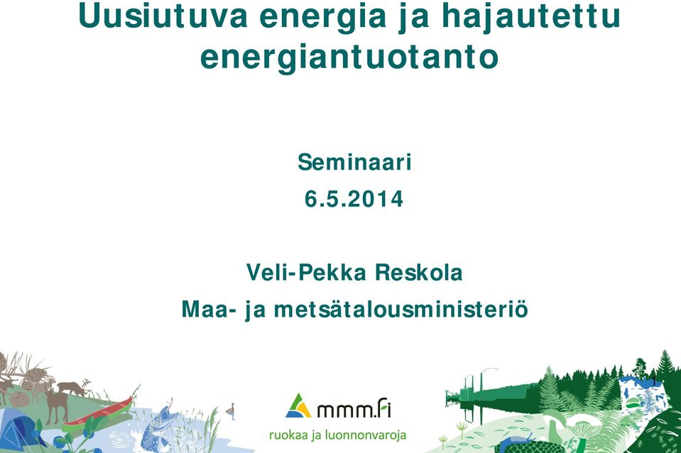 Seminaari 6.5.