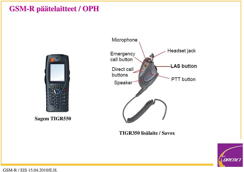 OPH Sagem TIGR550