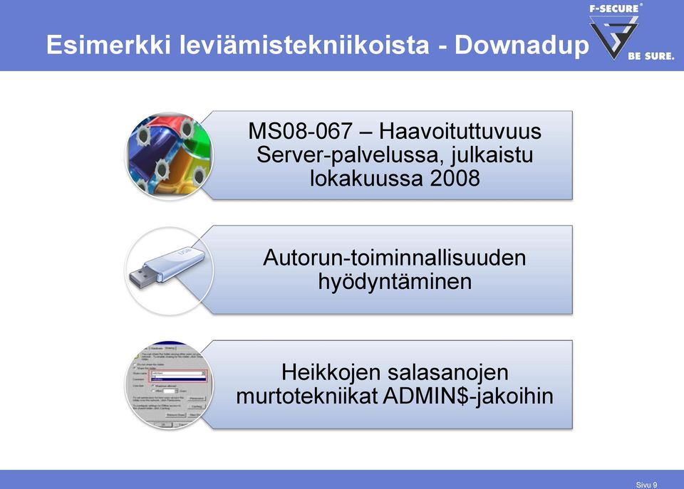 lokakuussa 2008 Autorun-toiminnallisuuden