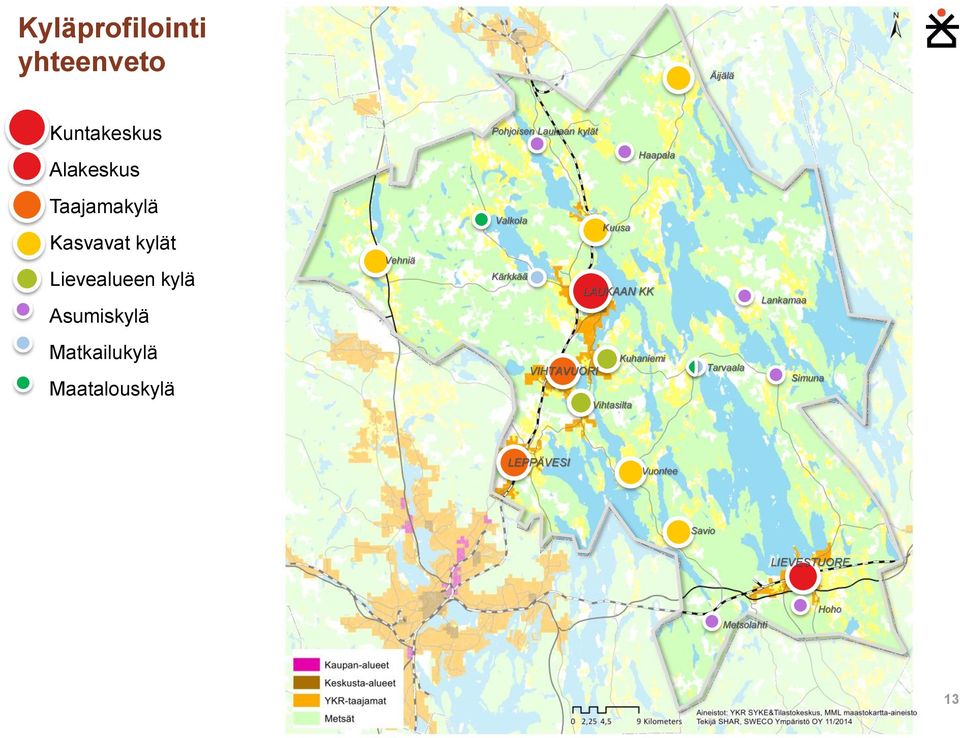 Kärkkää Kuusa LAUKAAN KK Lankamaa Matkailukylä Maatalouskylä Kuhaniemi