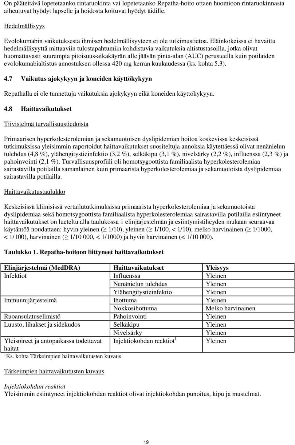 Eläinkokeissa ei havaittu hedelmällisyyttä mittaaviin tulostapahtumiin kohdistuvia vaikutuksia altistustasoilla, jotka olivat huomattavasti suurempia pitoisuus-aikakäyrän alle jäävän pinta-alan (AUC)