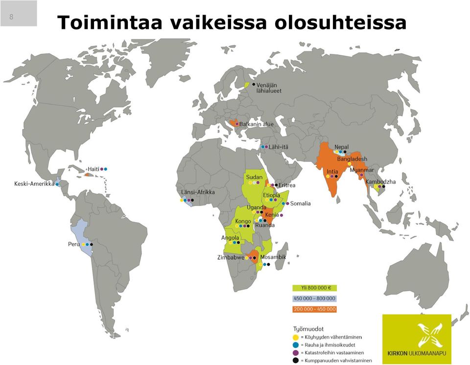 vaikeissa