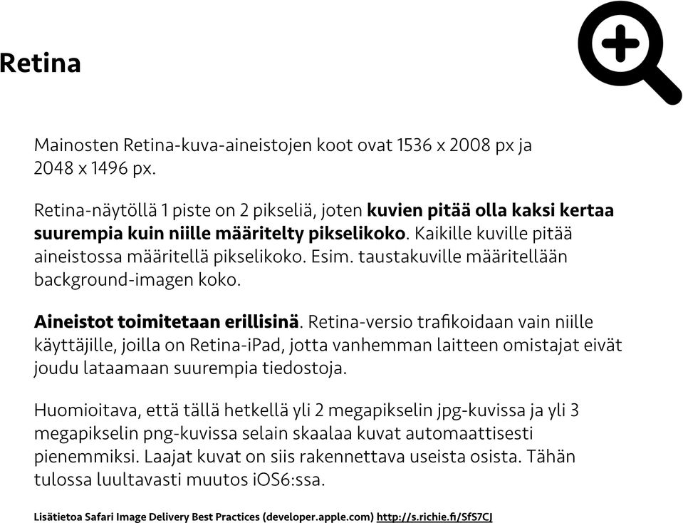 taustakuville määritellään background-imagen koko. Aineistot toimitetaan erillisinä.