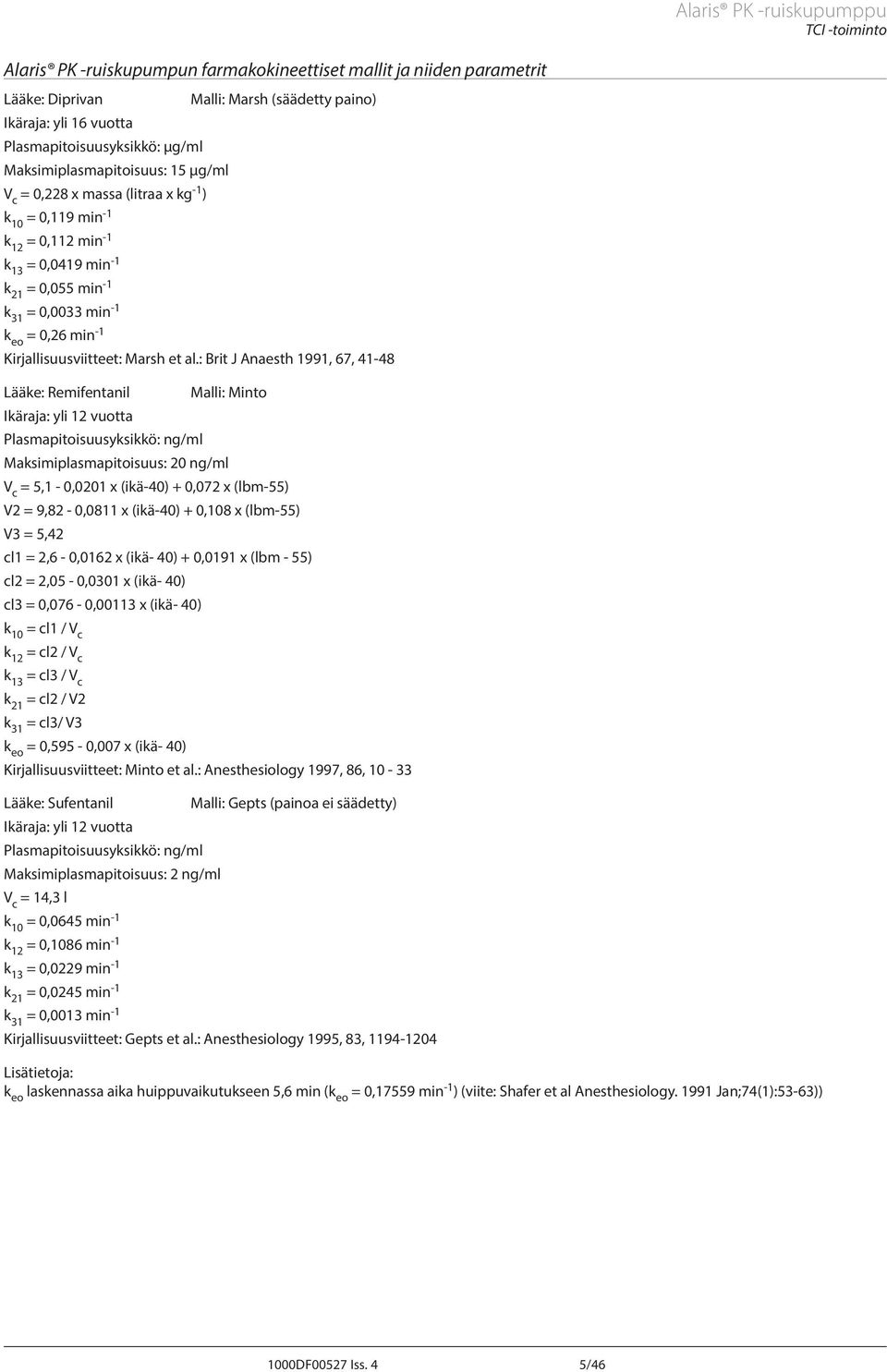 Kirjallisuusviitteet: Marsh et al.