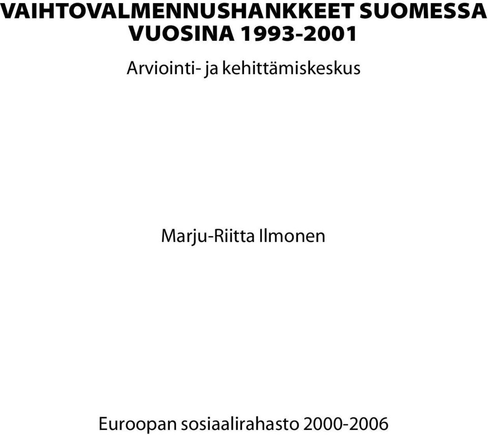 kehittämiskeskus Marju-Riitta