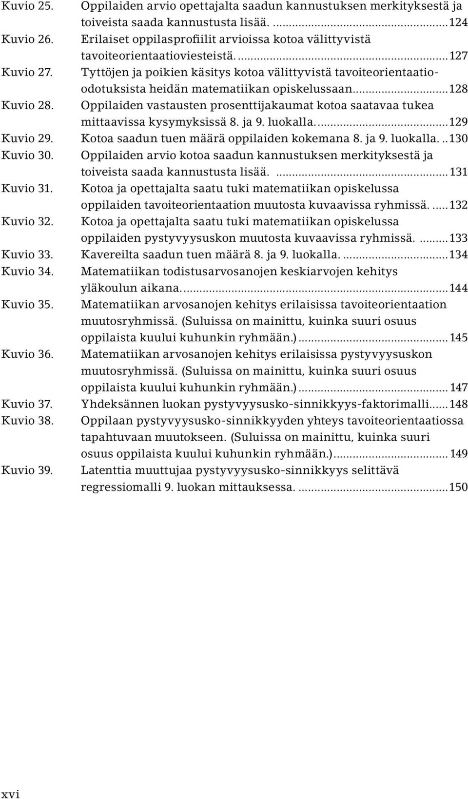 ..127 Tyttöjen ja poikien käsitys kotoa välittyvistä tavoiteorientaatioodotuksista heidän matematiikan opiskelussaan.
