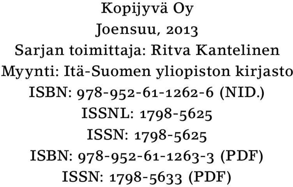 ISBN: 978-952-61-1262-6 (NID.