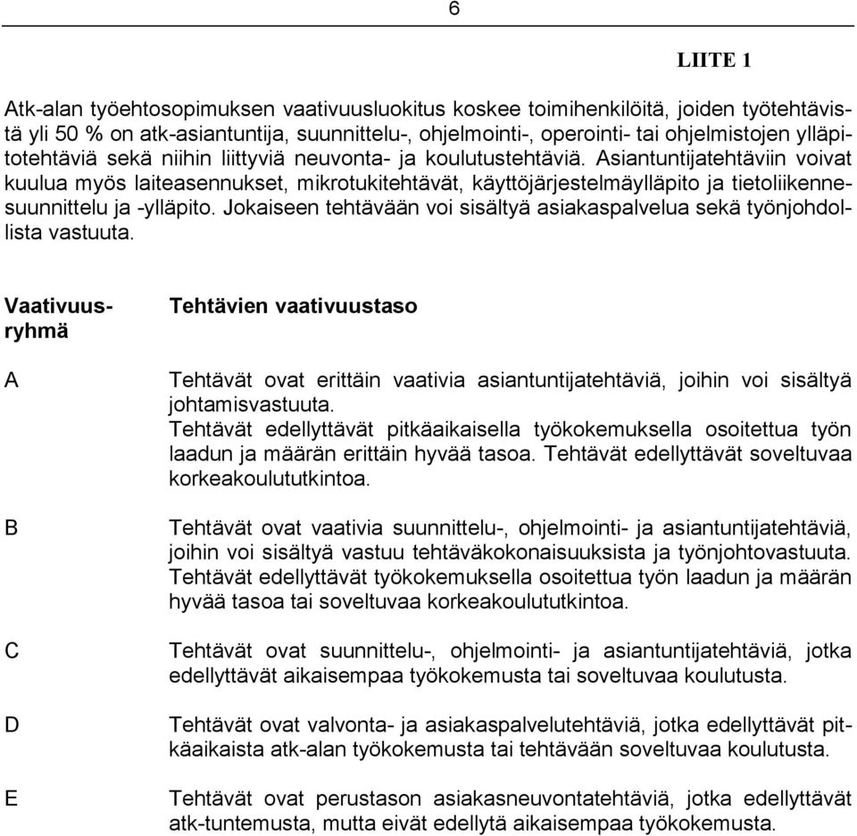 Asiantuntijatehtäviin voivat kuulua myös laiteasennukset, mikrotukitehtävät, käyttöjärjestelmäylläpito ja tietoliikennesuunnittelu ja -ylläpito.