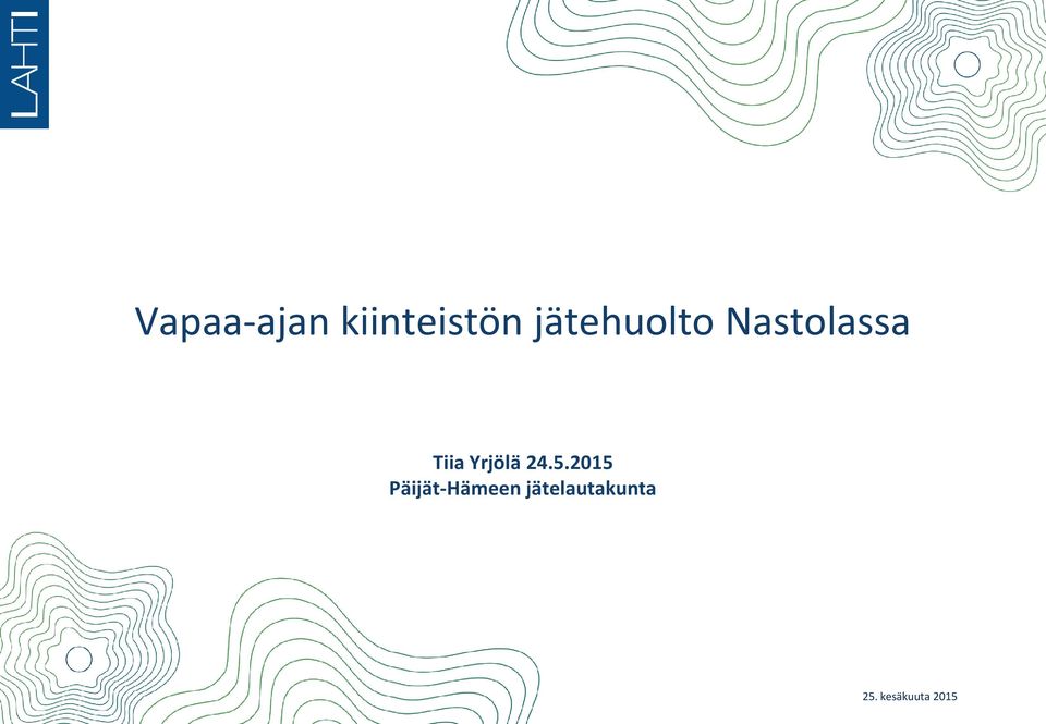 Tiia Yrjölä 24.5.
