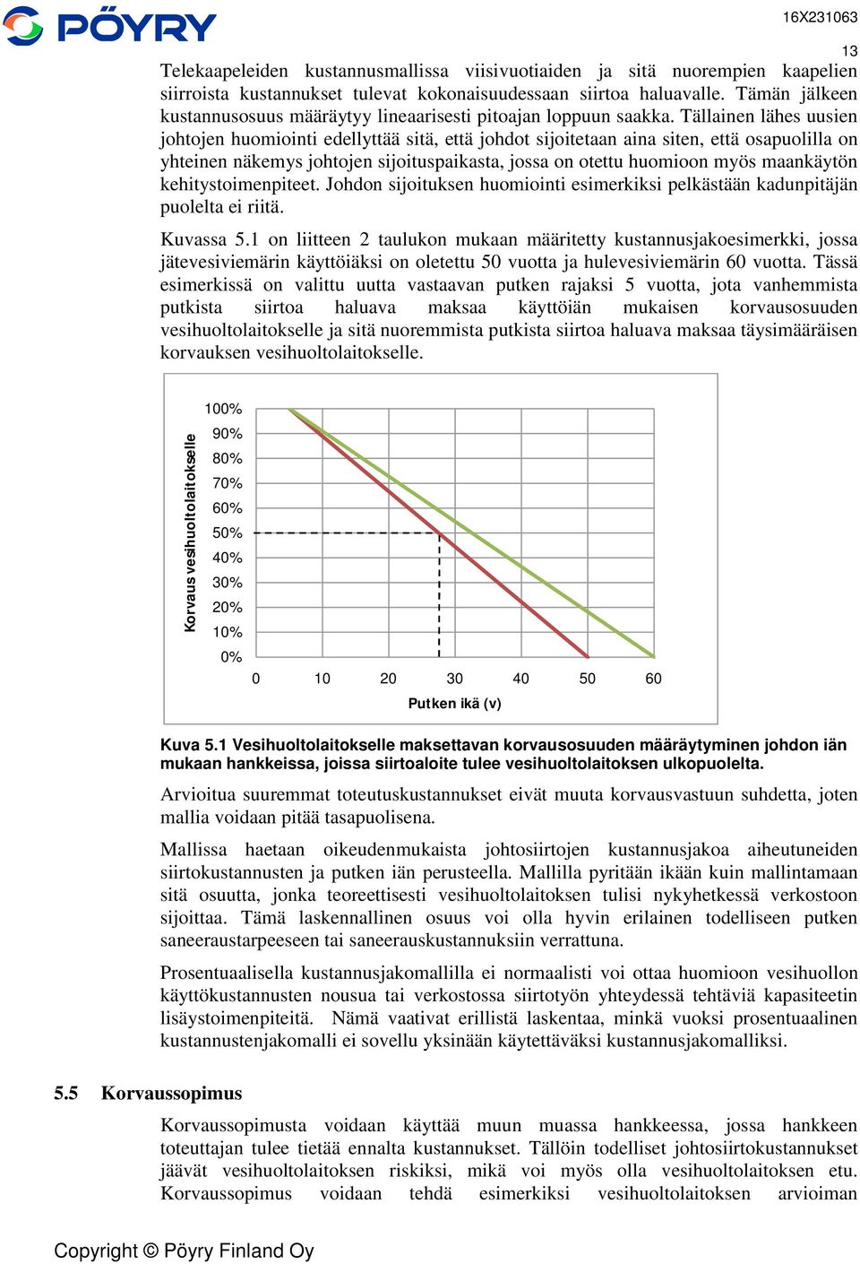 Tällainen lähes uusien johtojen huomiointi edellyttää sitä, että johdot sijoitetaan aina siten, että osapuolilla on yhteinen näkemys johtojen sijoituspaikasta, jossa on otettu huomioon myös