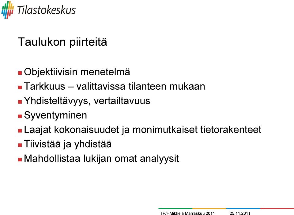 kokonaisuudet ja monimutkaiset tietorakenteet Tiivistää ja yhdistää