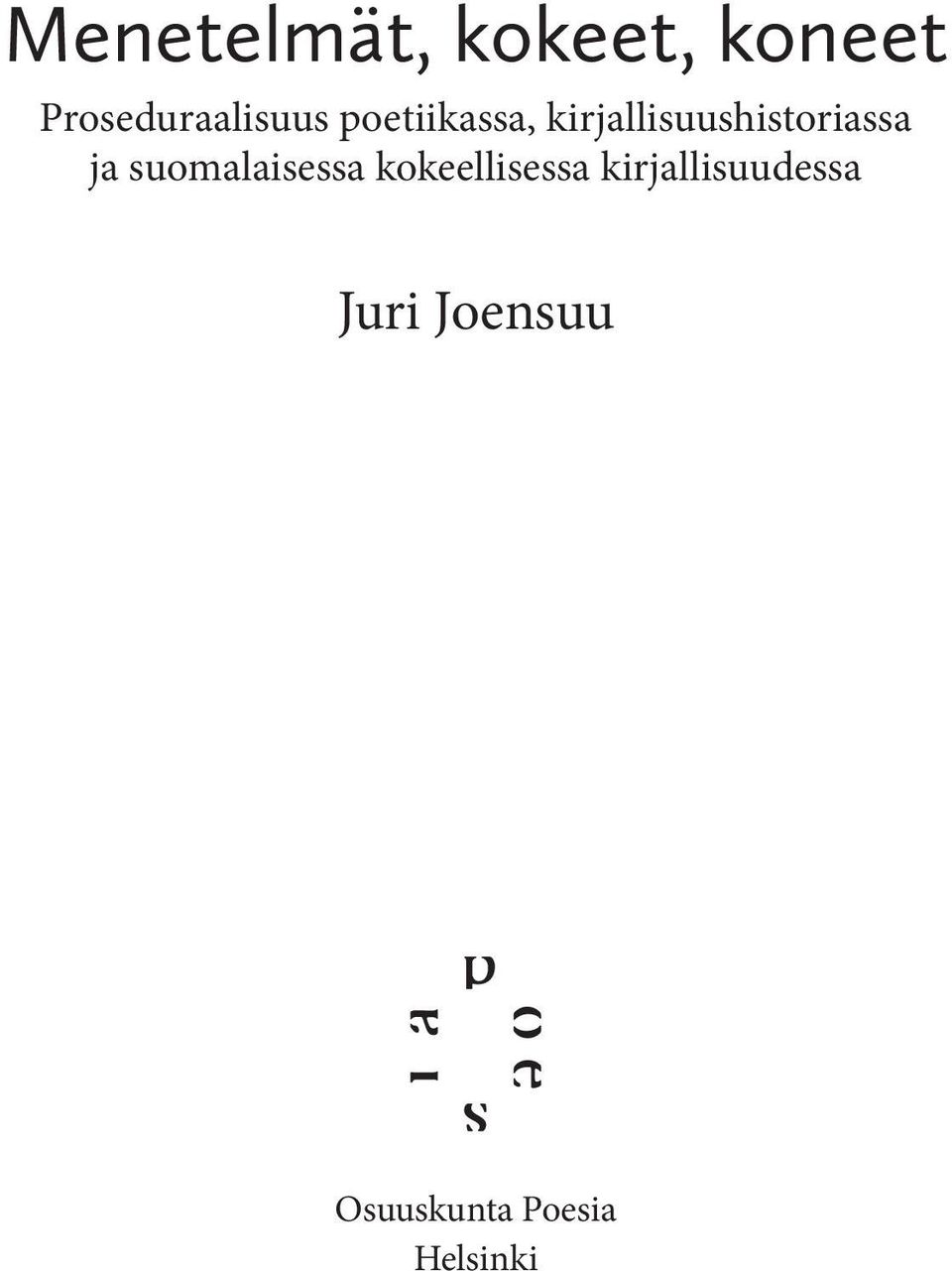 kirjallisuushistoriassa ja suomalaisessa